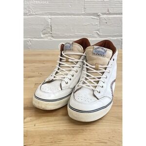 Keds White‎ Vintage 1992 Leather Baseball Stitch Shoes - Size 10.5